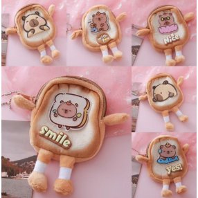 MONEDEROS CAPIBARA TIPO SANDWICH