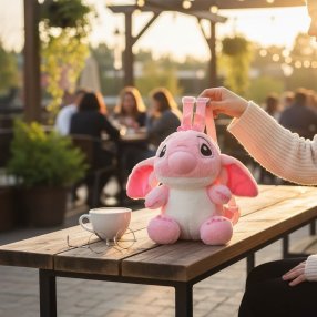 Mochila stitch peluche