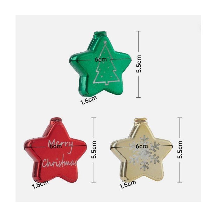 SERIE DE ESTRELLA  LED USB 2 METROS