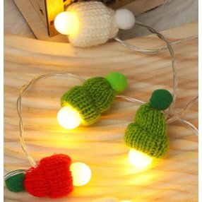 GUIRNALDA SERIE GORRITOS LED USB 2 METRO