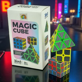 Magic Cube 3 en 1 – Juego de Ingenio
