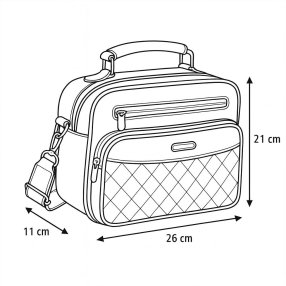 Cross tipo maleta KR Negro