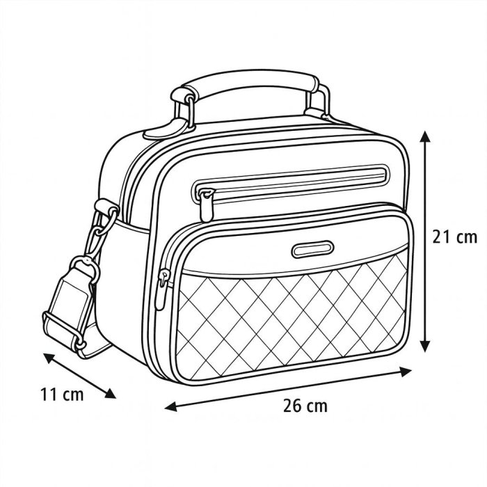 Cross tipo maleta KR Blanco (Varia poco el tono)