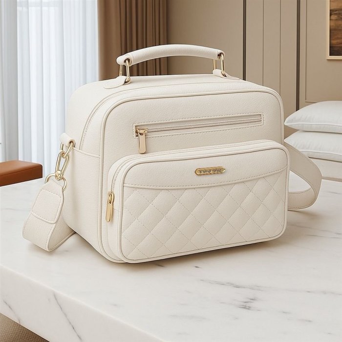 Cross tipo maleta KR Blanco (Varia poco el tono)