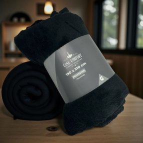 Frazada Polar Lisa Ultra Suave 190×210 cm – Casa Comfort Collection