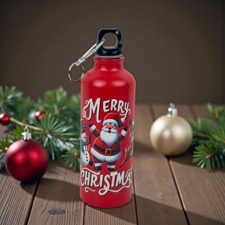 Termo Acero Inoxicable Navideño 500 ml