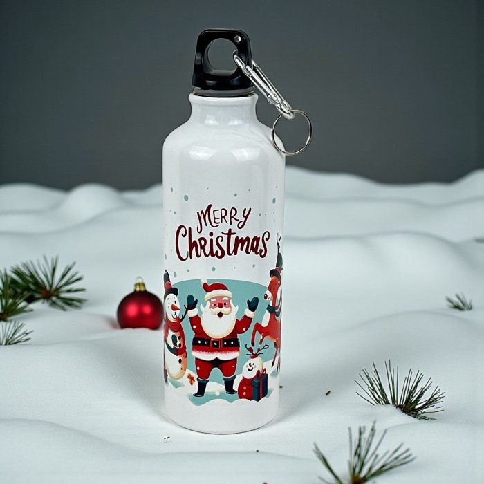 Termo Acero Inoxicable Navideño 500 ml