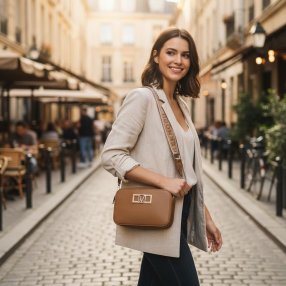 Crossbody 2 Cierres Chic Grenobil