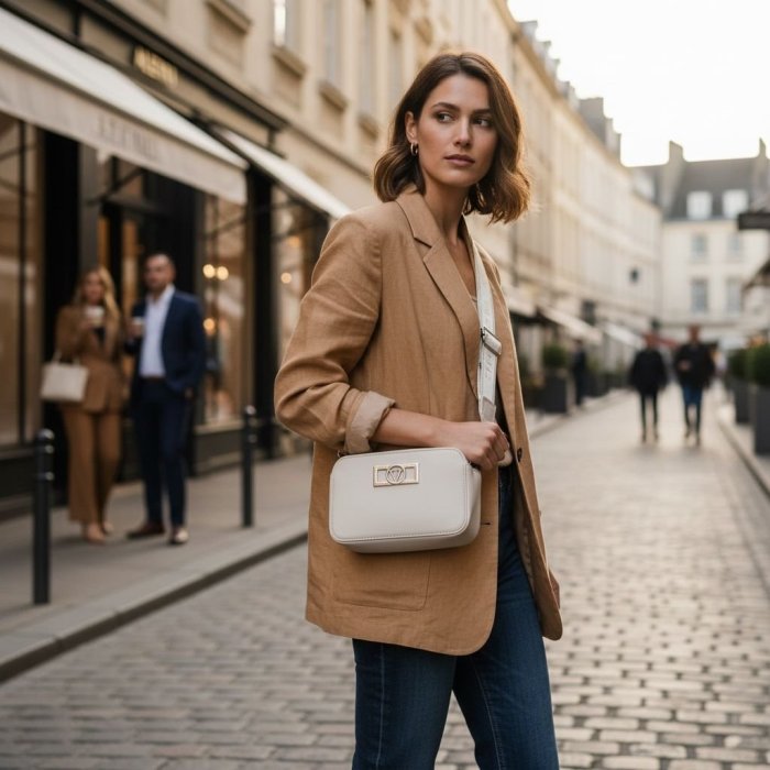 Crossbody 2 Cierres Chic Grenobil