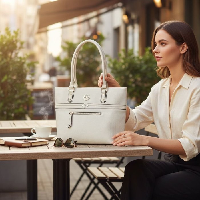 Bolsa Tote para Mujer GRENOBIL | Amplia, Elegante y Reforzada 31×32×12