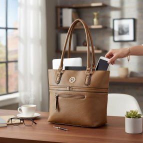 Bolsa Tote para Mujer GRENOBIL | Amplia, Elegante y Reforzada 31×32×12