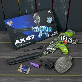 Metralleta De Gel Verde