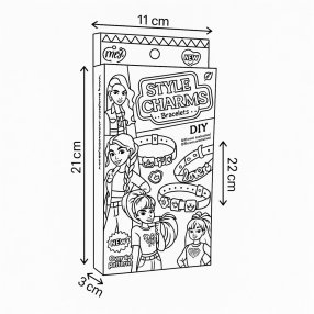 Set Style Charms Pulseras DIY | Kit Creativo para Niñas | Pulseras Per