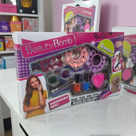 Beauty Bomb Set de Uñas para Niñas | Kit de Belleza Infantil Fashionab