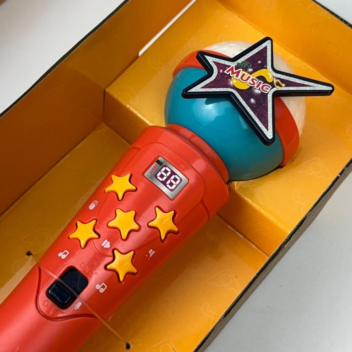 Micrófono Musical Infantil de Juguete | Juguete Interactivo para Niños