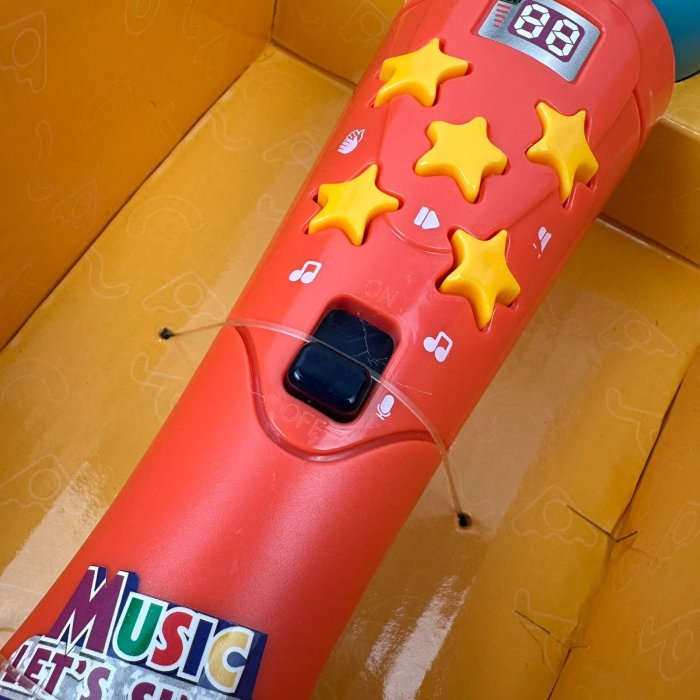 Micrófono Musical Infantil de Juguete | Juguete Interactivo para Niños