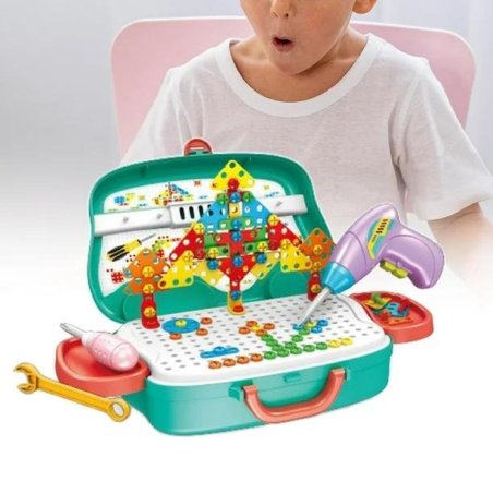 Juego De Taladro Eléctrico De Juguete