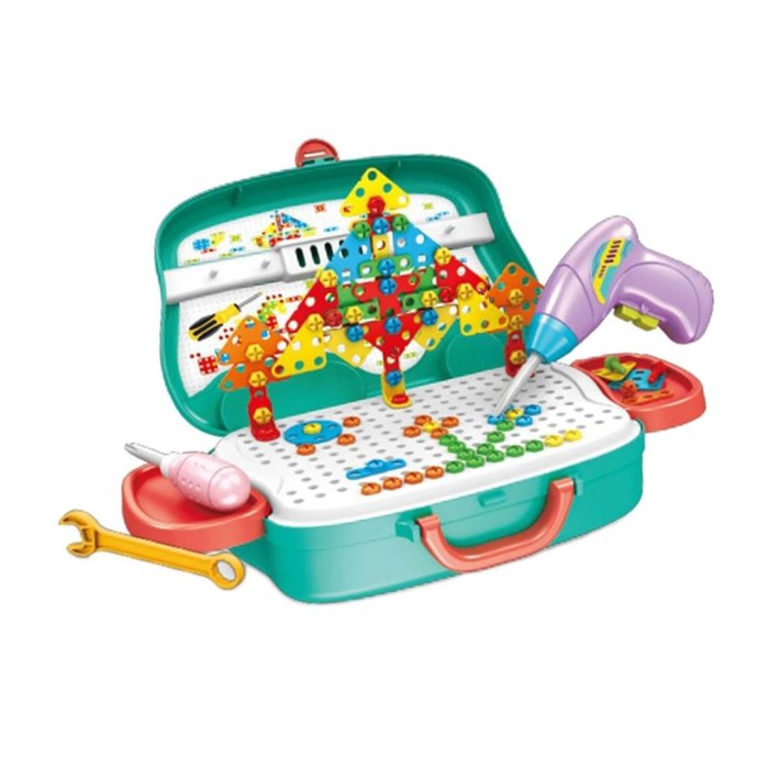 Juego De Taladro Eléctrico De Juguete