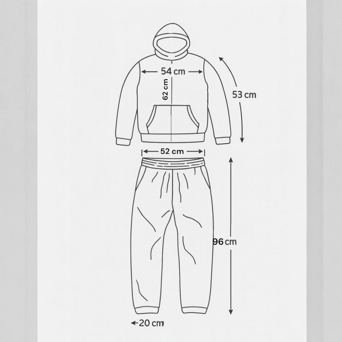 Set Pijama Relieve Corazón  Gris