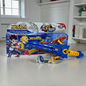 Espada Lanzadora Gyro Winner con Disco | Juguete de Batalla Infantil