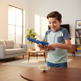 Espada Lanzadora Gyro Winner con Disco | Juguete de Batalla Infantil