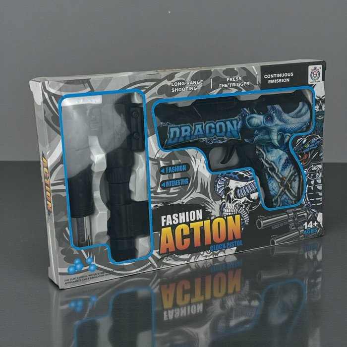 Pistola Dinosaurios De Hidrogel ( Varia tono).