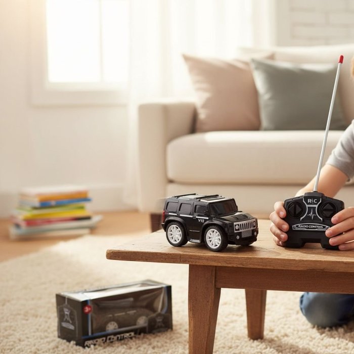 Camioneta RC a Control Remoto Infantil Tipo SUV para Niños 3+