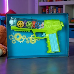 Pistola De Juguete Gear Gun Con Luz, Sonido Y Proyección Para Niños