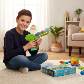 Pistola De Juguete Gear Gun Con Luz, Sonido Y Proyección Para Niños
