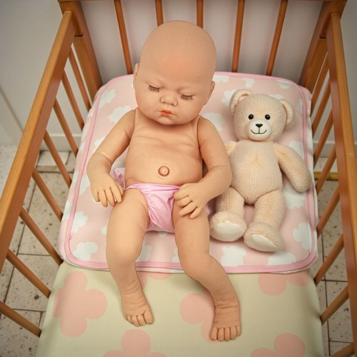 Muñeca Bebé Realista 35 cm con Pijama Disfraz | Muñeca Infantil Suave