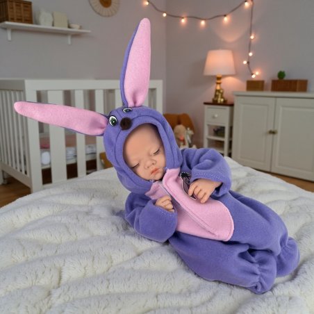 Muñeca Bebé Realista 35 cm con Pijama Disfraz | Muñeca Infantil Suave