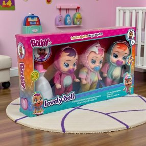 Set de Muñequitos Bebé con Mameluco y Accesorios | Juguete Infantil