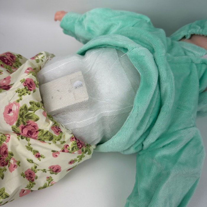 Muñeca Bebé con Mameluco Tipo Romper 51 cm | Muñeca Grande para Niña