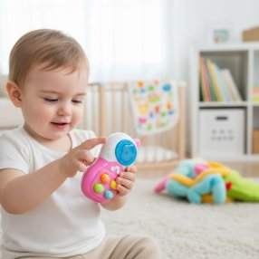 Teléfono Musical Infantil con Luces y Sonidos | Juguete Educativo para