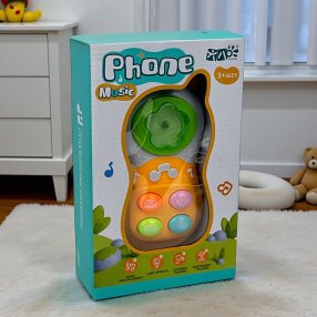 Teléfono Musical Infantil con Luces y Sonidos | Juguete Educativo para