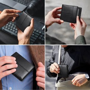 Billetera de Piel Para Caballero Marca Horse