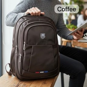 Mochila Premium Grenobil 4 Cierres Coffee