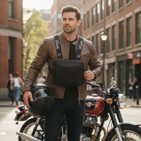 Pechera Chaleco Negro