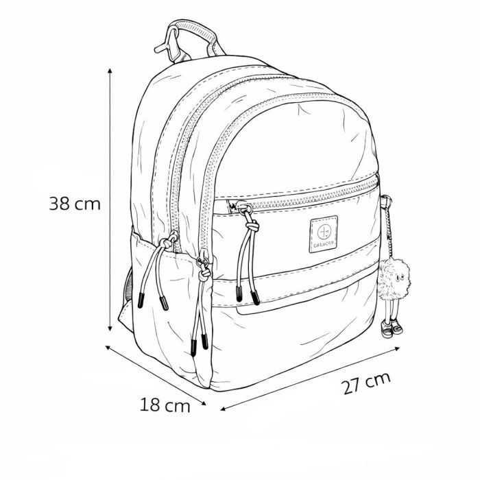 Mochila Grenobil Juvenil Black