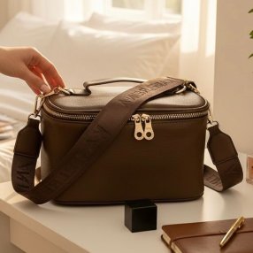 Cosmetiquera Neceser Café