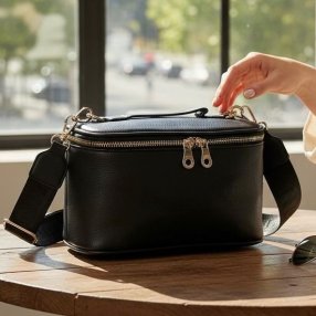 Cosmetiquera Neceser Negro