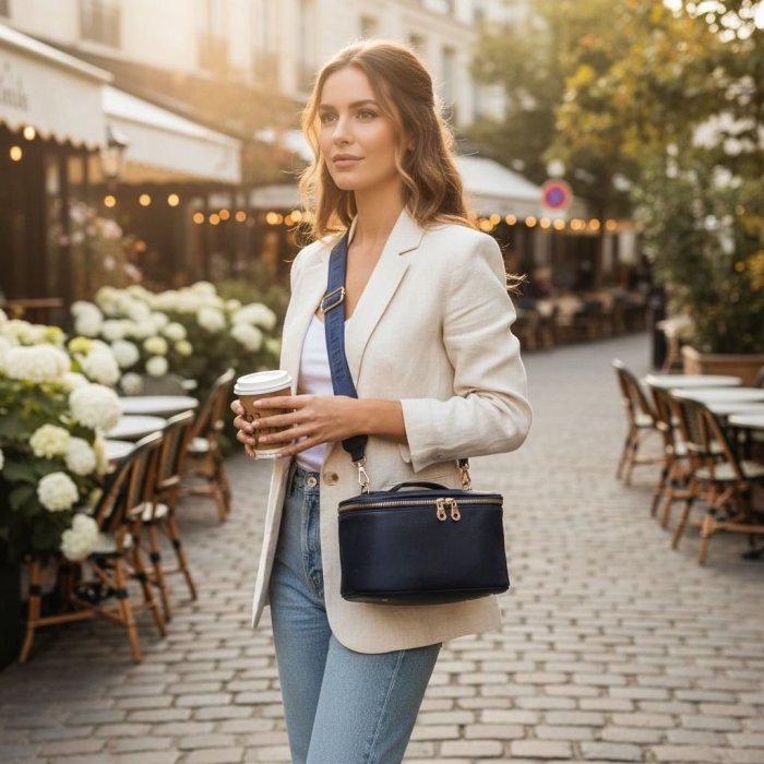 Cosmetiquera Neceser Marino