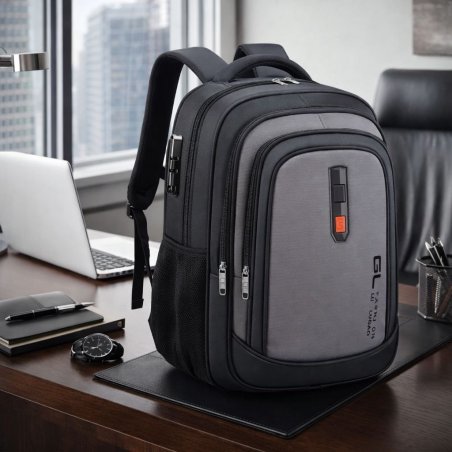 Mochila Ejecutiva 18” para Laptop con Candado y Diseño Ergonómico
