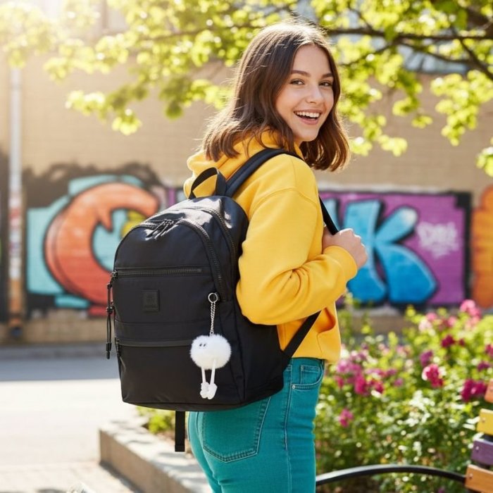 Mochila Grenobil Juvenil Black