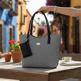 Bolsa elegante con monedero – ideal para oficina y diario