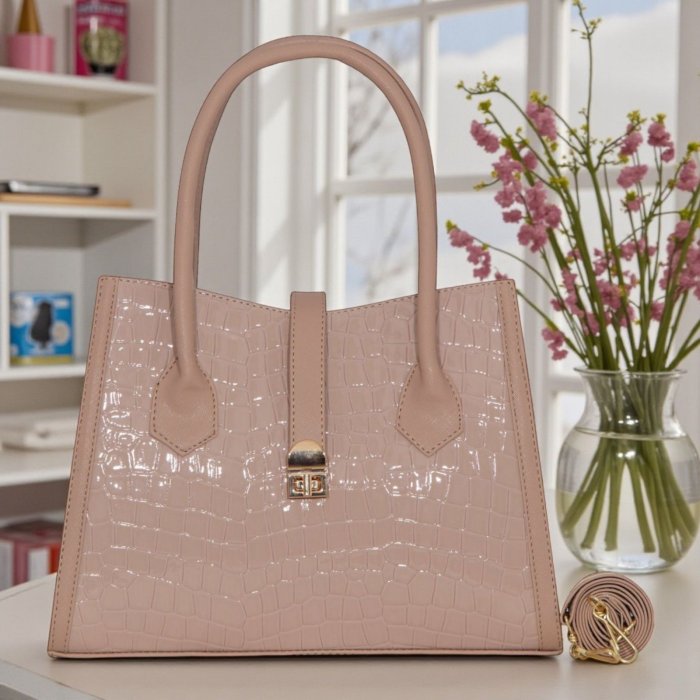 Bolsa maquillaje de mano moderna – ideal para uso diario y salidas