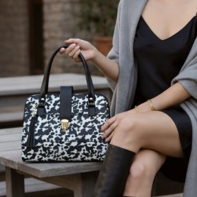 Bolsa de mano vaca elegante – ideal para oficina y uso diario