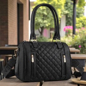 Bolsa negra estructurada – ideal para uso diario