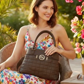 Bolsa cafe de hombro elegante – ideal para uso diario y oficina