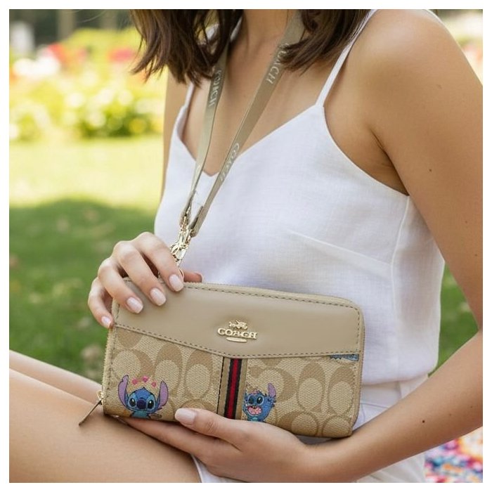 Cartera stich tipo sobre – ideal para uso diario